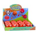 LEAN TOYS Nakręcana Zabawka Biedronka Porusza Kończynami Skrzydełkami