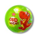 LEAN TOYS Piłka Do Odbijania Ugniatania Piankowa Piłeczka Dinozaury Kolorowe 10cm