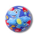 LEAN TOYS Piłka Do Odbijania Ugniatania Piankowa Piłeczka Dinozaury Kolorowe 10cm