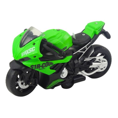 LEAN Toys Motocykl Wyścigowy Sportowy Z Napędem Światła Dźwięki Mix LEAN Toys Motocykl Wyścigowy Sportowy Z Napędem Światła Dźwięki Mix