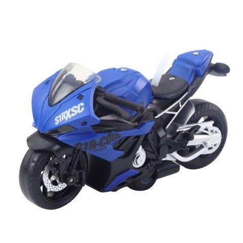 LEAN Toys Motocykl Wyścigowy Sportowy Z Napędem Światła Dźwięki Mix LEAN Toys Motocykl Wyścigowy Sportowy Z Napędem Światła Dźwięki Mix