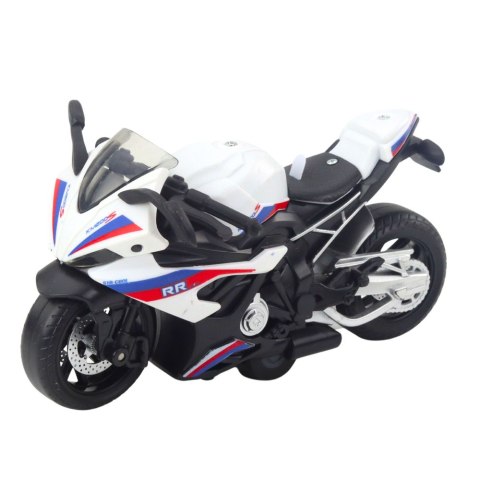 LEAN Toys Motocykl Wyścigowy Sportowy Z Napędem Światła Dźwięki Mix LEAN Toys Motocykl Wyścigowy Sportowy Z Napędem Światła Dźwięki Mix