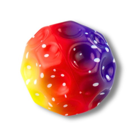 LEAN Toys Piłeczka Z Wgłębieniami Do Odbijania Ugniatania Piankowa Kolorowa 10cm LEAN Toys Piłeczka Z Wgłębieniami Do Odbijania Ugniatania Piankowa Kolorowa 10cm