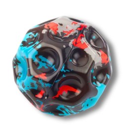 LEAN Toys Piłeczka Z Wgłębieniami Do Odbijania Ugniatania Piankowa Plamy 9cm