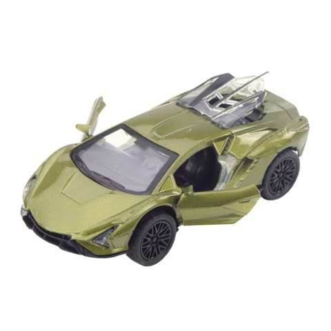 LEAN Toys Samochód Sportowy Metalowy Z Napędem Światła Dźwięki Mix LEAN Toys Samochód Sportowy Metalowy Z Napędem Światła Dźwięki Mix