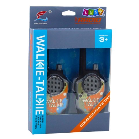 LEAN Toys Zestaw Walkie Talkie Krótkofalówki Dla Dzieci Zasięg Do 1000m LEAN Toys Zestaw Walkie Talkie Krótkofalówki Dla Dzieci Zasięg Do 1000m