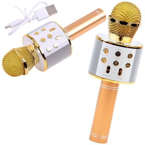 Mikrofon bezprzewodowy karaoke głośnik modulacja głosu bluetooth IN0136 Mikrofon bezprzewodowy karaoke głośnik modulacja głosu bluetooth IN0136