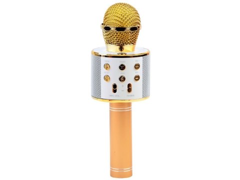 Mikrofon bezprzewodowy karaoke głośnik modulacja głosu bluetooth IN0136 Mikrofon bezprzewodowy karaoke głośnik modulacja głosu bluetooth IN0136