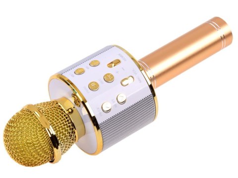 Mikrofon bezprzewodowy karaoke głośnik modulacja głosu bluetooth IN0136 Mikrofon bezprzewodowy karaoke głośnik modulacja głosu bluetooth IN0136