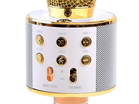 Mikrofon bezprzewodowy karaoke głośnik modulacja głosu bluetooth IN0136 Mikrofon bezprzewodowy karaoke głośnik modulacja głosu bluetooth IN0136