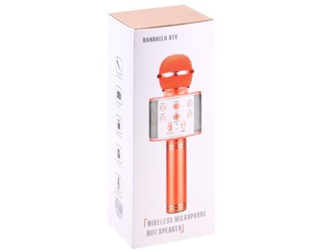 Mikrofon bezprzewodowy karaoke głośnik modulacja głosu bluetooth IN0136 Mikrofon bezprzewodowy karaoke głośnik modulacja głosu bluetooth IN0136