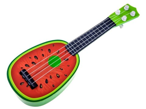 Owocowa ukulele GITARA dla dzieci gitarka 37 cm IN0033 Owocowa ukulele GITARA dla dzieci gitarka 37 cm IN0033