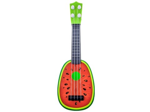 Owocowa ukulele GITARA dla dzieci gitarka 37 cm IN0033 Owocowa ukulele GITARA dla dzieci gitarka 37 cm IN0033