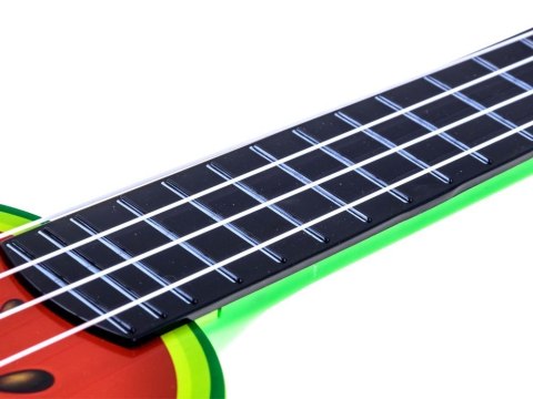 Owocowa ukulele GITARA dla dzieci gitarka 37 cm IN0033 Owocowa ukulele GITARA dla dzieci gitarka 37 cm IN0033