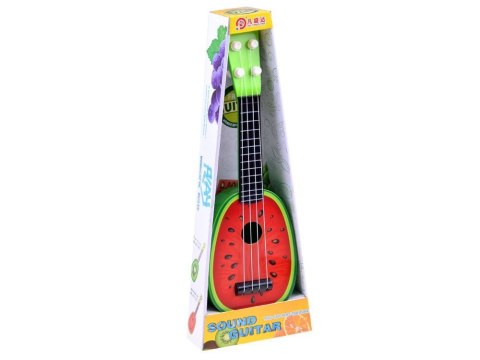 Owocowa ukulele GITARA dla dzieci gitarka 37 cm IN0033 Owocowa ukulele GITARA dla dzieci gitarka 37 cm IN0033