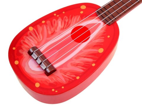 Owocowa ukulele GITARA dla dzieci gitarka 37 cm IN0033 Owocowa ukulele GITARA dla dzieci gitarka 37 cm IN0033