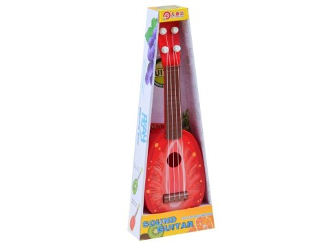 Owocowa ukulele GITARA dla dzieci gitarka 37 cm IN0033 Owocowa ukulele GITARA dla dzieci gitarka 37 cm IN0033