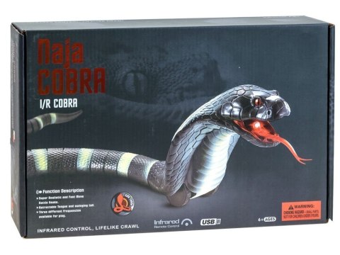 Cobra zdalnie sterowany Wąż na pilota RC0419 SZ Cobra zdalnie sterowany Wąż na pilota RC0419 SZ