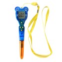 LEAN TOYS Gra Elektroniczna Z Długopisem 168w1 Smycz Pomarańczowo-Niebieska