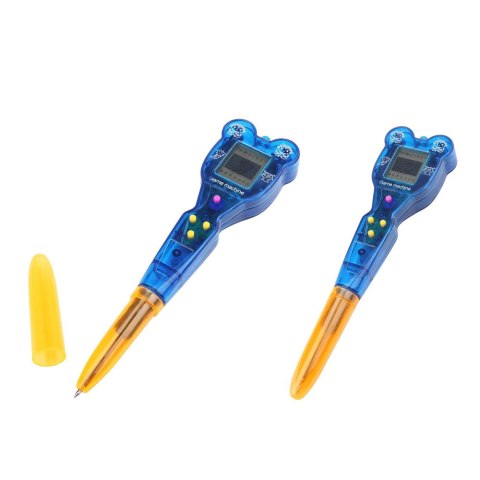 LEAN TOYS Gra Elektroniczna Z Długopisem 168w1 Smycz Pomarańczowo-Niebieska LEAN TOYS Gra Elektroniczna Z Długopisem 168w1 Smycz Pomarańczowo-Niebieska