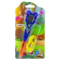 LEAN TOYS Gra Elektroniczna Z Długopisem 168w1 Smycz Pomarańczowo-Niebieska