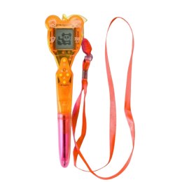 LEAN TOYS Gra Elektroniczna Z Długopisem 168w1 Smycz Różowo-Pomarańczowa