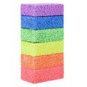 LEAN Toys Masa Plastyczna Piankowe Kuleczki W Pudełkach Kolorowe 8szt.