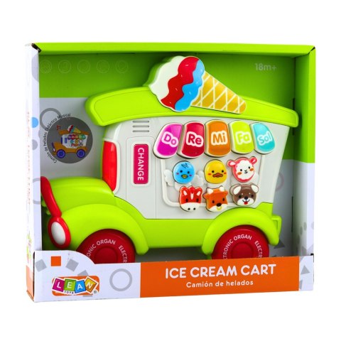 LEAN Toys Pianinko Elektryczne Edukacyjne Dla Malucha Lodziarnia Zielone LEAN Toys Pianinko Elektryczne Edukacyjne Dla Malucha Lodziarnia Zielone