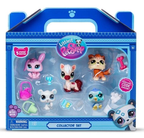 Littlest Pet Shop Zestaw Winter Besties 5 figurek Littlest Pet Shop Zestaw Winter Besties 5 figurek