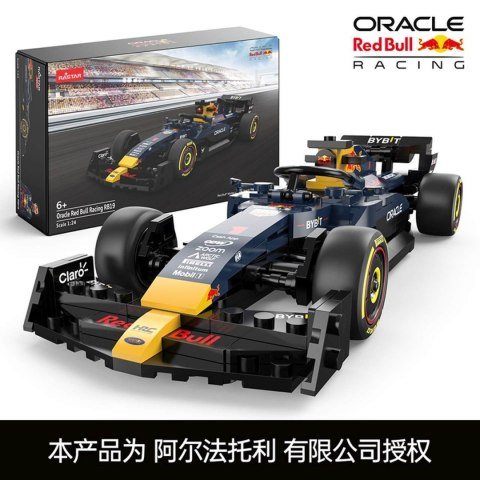 1: 24 Red Bull F1 RB19 333el. Klocki RASTAR 1: 24 Red Bull F1 RB19 333el. Klocki RASTAR