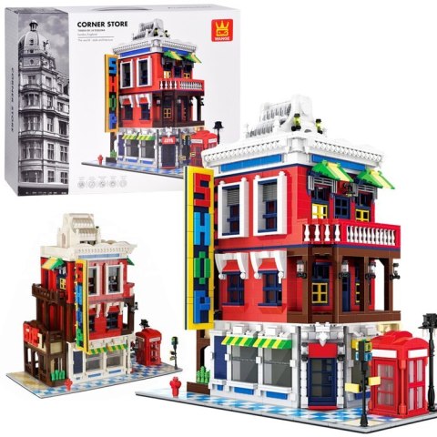 Klocki SERIA Świat-architektura stylu SKLEP NAROŻNY Londyn 2347ele ZA5748 Klocki SERIA Świat-architektura stylu SKLEP NAROŻNY Londyn 2347ele ZA5748