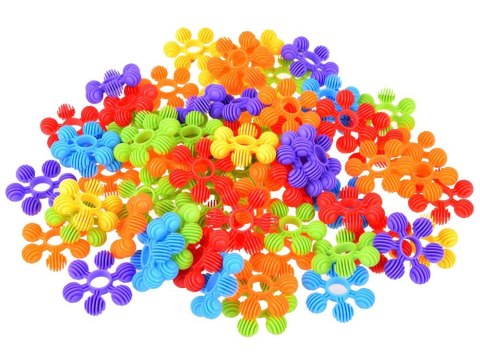 Kreatywne klocki 72 elementy mini wafle Płatki śniegu gwiazdki ZA1688 Kreatywne klocki 72 elementy mini wafle Płatki śniegu gwiazdki ZA1688