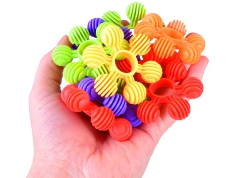 Kreatywne klocki 72 elementy mini wafle Płatki śniegu gwiazdki ZA1688 Kreatywne klocki 72 elementy mini wafle Płatki śniegu gwiazdki ZA1688