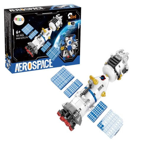 LEAN TOYS Klocki Konstrukcyjne Lądownik Marsjański Robot Kosmiczny 2w1 146 el. LEAN TOYS Klocki Konstrukcyjne Lądownik Marsjański Robot Kosmiczny 2w1 146 el.