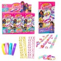LEAN TOYS Zestaw Bransoletek DIY Zawieszki Zwierzątka 4 Bransoletki Regulowane