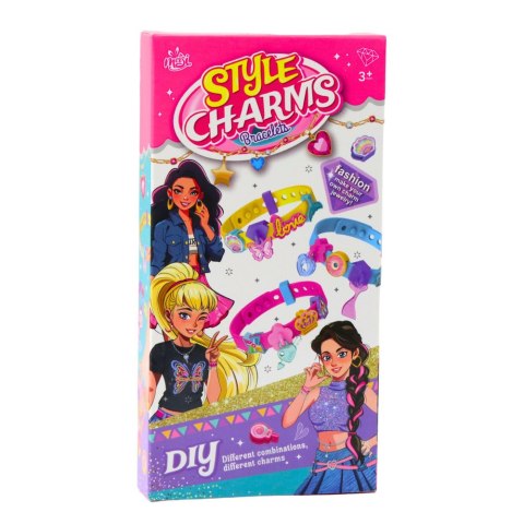LEAN TOYS Zestaw Bransoletek DIY Zawieszki Zwierzątka 4 Bransoletki Regulowane LEAN TOYS Zestaw Bransoletek DIY Zawieszki Zwierzątka 4 Bransoletki Regulowane