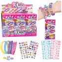 LEAN TOYS Zestaw Bransoletek DIY Zawieszki Zwierzątka 4 Bransoletki Regulowane