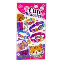 LEAN TOYS Zestaw Bransoletek DIY Zawieszki Zwierzątka 4 Bransoletki Regulowane