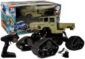 LEAN Toys Auto Pickup Terenowe 1:12 Zdalnie Sterowany R/C Gąsienice Żółte