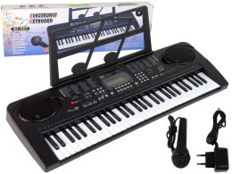 LEAN Toys Keyboard MQ-6159 Mikrofon Bluetooth MP3 61 Klawiszy