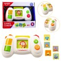 LEAN Toys Konsola Pad Interaktywny Edukacyjny Z Kartami Światła Dźwięki