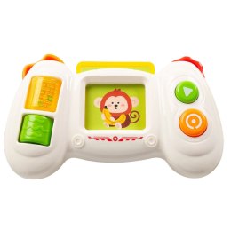 LEAN Toys Konsola Pad Interaktywny Edukacyjny Z Kartami Światła Dźwięki