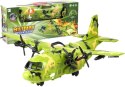 LEAN Toys Ogromny Samolot Wojskowy Militarny Figurki 64 cm
