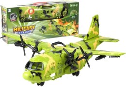 LEAN Toys Ogromny Samolot Wojskowy Militarny Figurki 64 cm