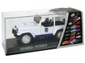 LEAN Toys Samochód Terenowy Auto Policyjne Białe