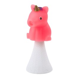LEAN Toys Skaczący Jednorożec Na Sprężynie Pop Up Biały Różowy 10cm Mix