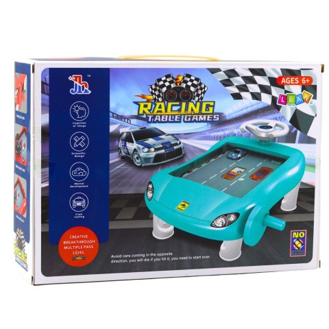 LEAN Toys Symulator Jazdy Manualny Stolik Edukacyjny Czerwony LEAN Toys Symulator Jazdy Manualny Stolik Edukacyjny Czerwony
