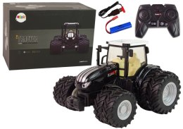 LEAN Toys Traktor Zdalnie Sterowany R/C Czarny 2,4G Metal