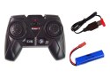 LEAN Toys Traktor Zdalnie Sterowany R/C Czarny 2,4G Metal