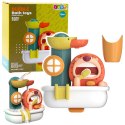 LEAN Toys Zabawka Do Kąpieli Maszynka Do Robienia Piany Lew Kaczka